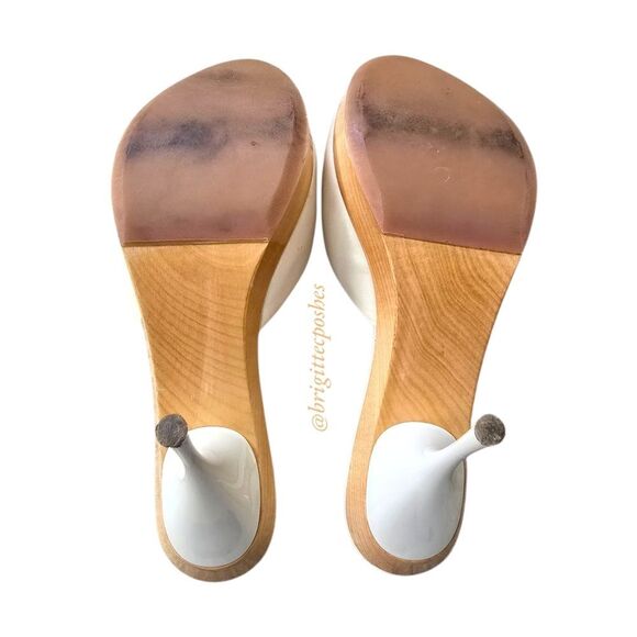 MIU MIU Patent Leather Peep Toe Heel - Picture 9 of 12